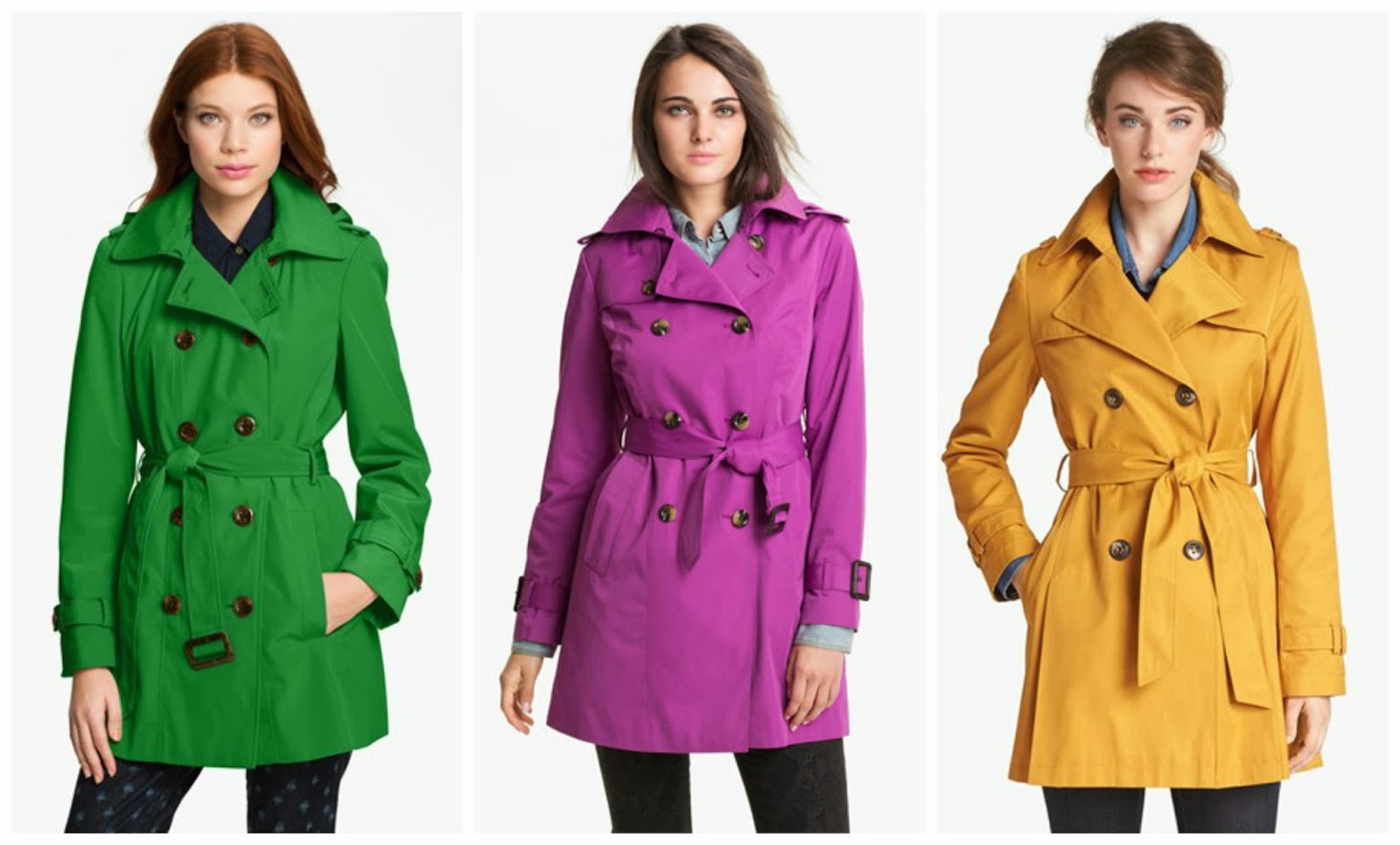 Fifty Two Shades of Shay: Colored Coats - Mix & Match Mama