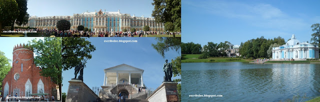 Viaje a Rusia: palacio de Catalina y jardines del parque Pushkin