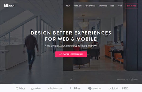 Invision Tools Web Design Professional Invision