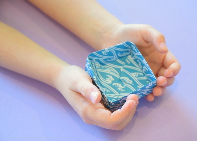 Origami Treasure Boxes What Can We Do With Paper And Glue