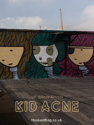 Triple Goddess London Mural by Kid Acne for Jealous Gallery's Rooftop Mural Project
