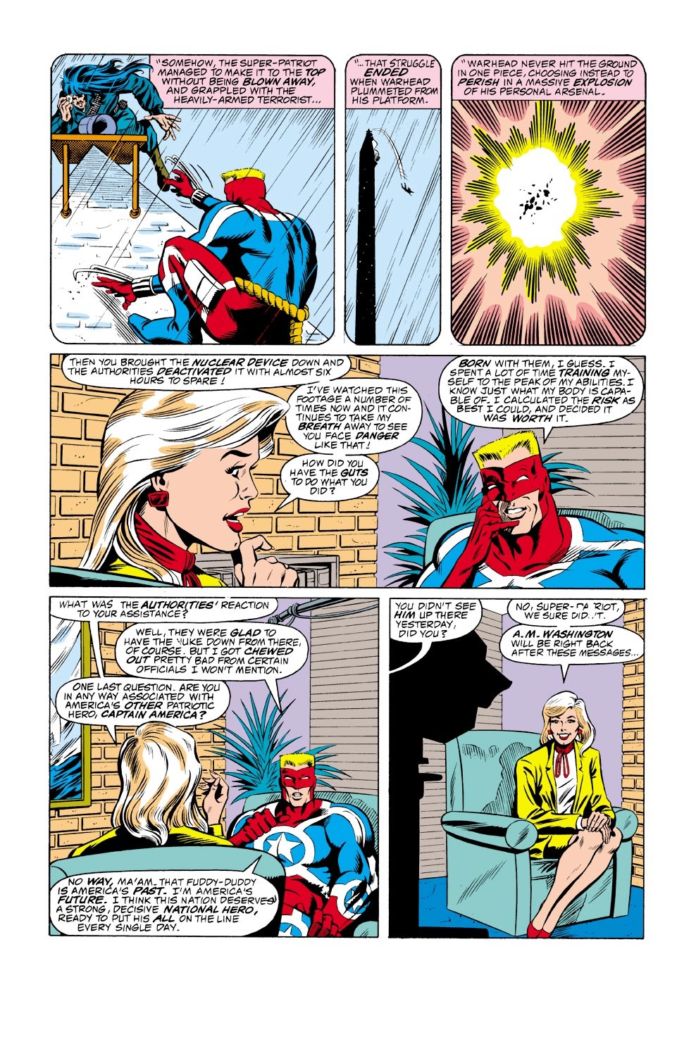 Read online Captain America (1968) comic -  Issue #333 - 7