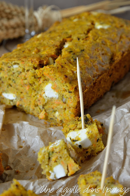 Carrot cake feta-noisette à l'huile d'olive 