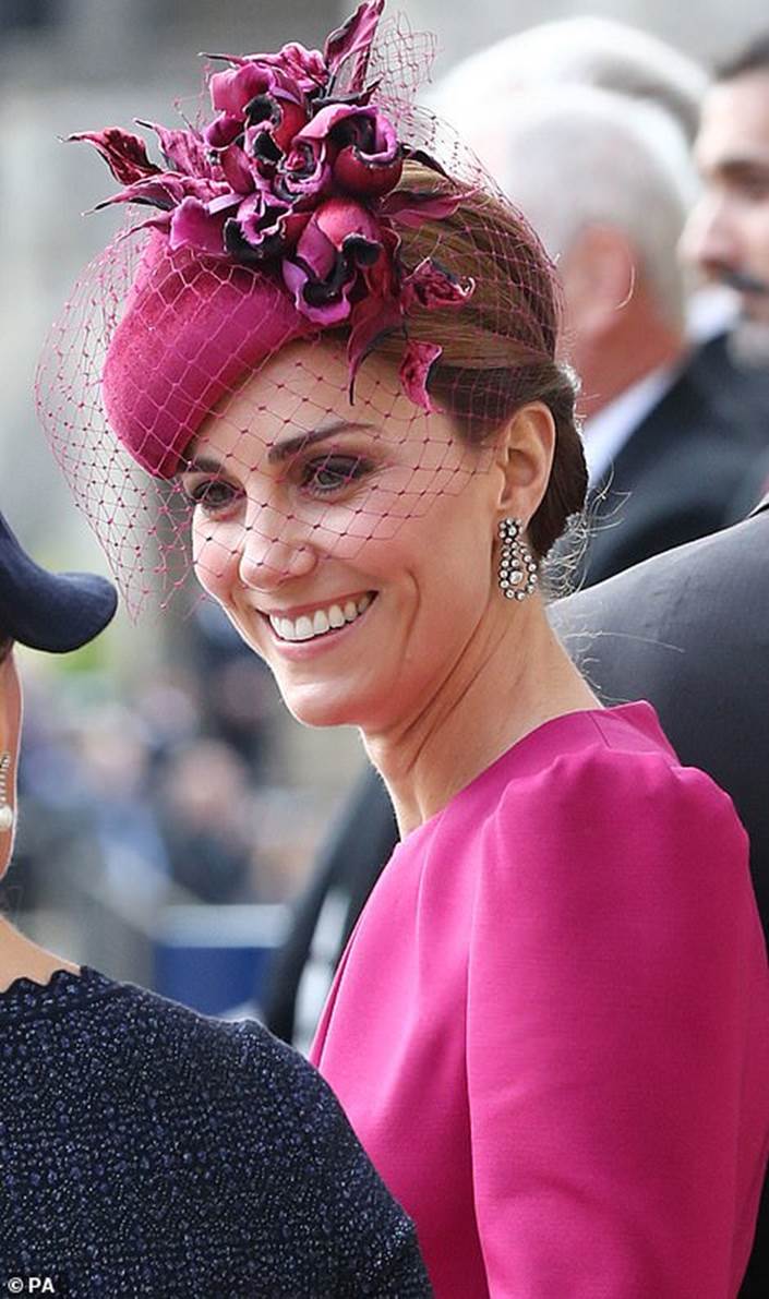 Duchess Kate wore her favorite designer Alexander McQueen
