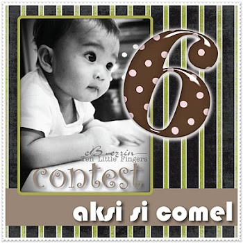 "AKSI SI COMEL with LITTLE FINGERS"...