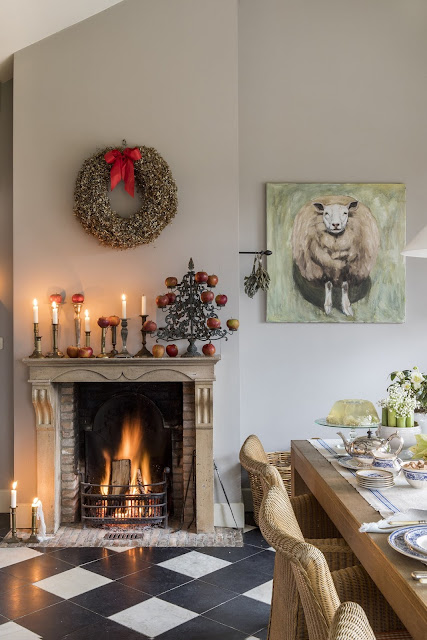 Christmas in a dreamy farmhouse in The Netherlands