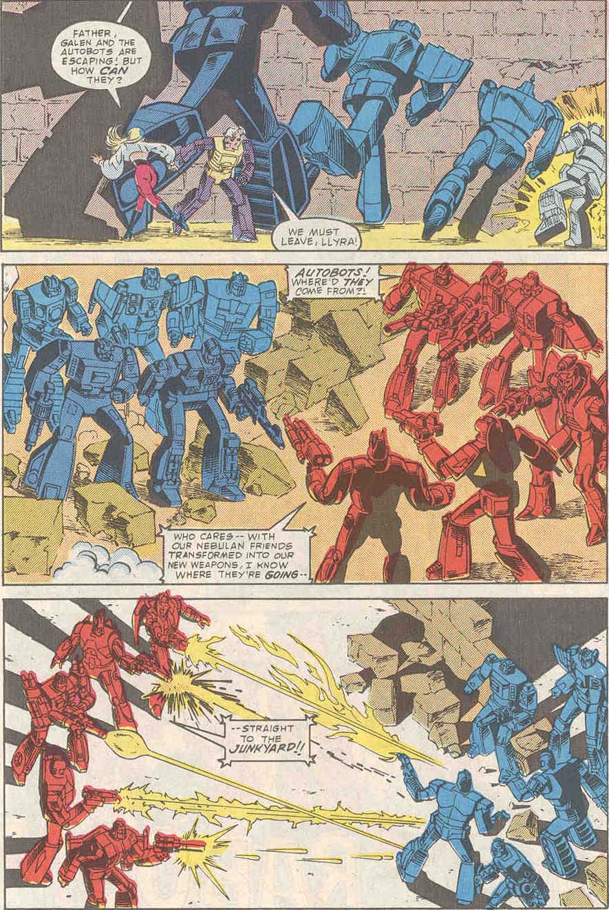 Read online The Transformers: Headmasters comic -  Issue #4 - 19