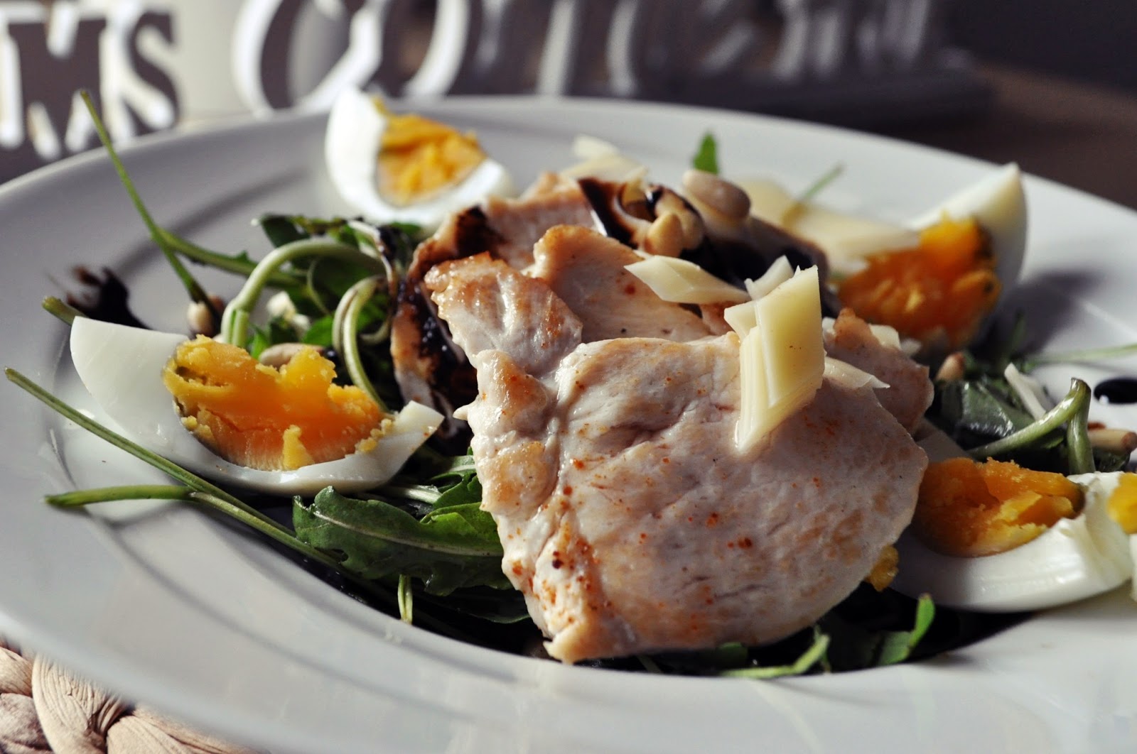 Gallerphot: schnelles leichtes mittagessen