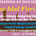 Pelaksanaan Sholat Idul Fitri 1438 H di Pondok Pesantren Ibnul Mubarok Samarinda