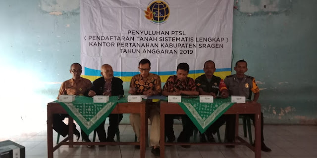 Sosialisasi PTSL Untuk Pemetaan Sertifikat