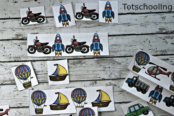 4 Transportation Themed Activities for Preschoolers | Totschooling ...