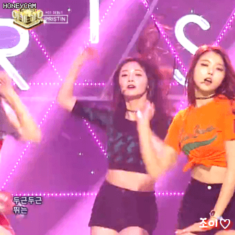 오늘자 인기가요 중국의 기적 개기적 핵기적 그 자체 주결경.gif | 인스티즈