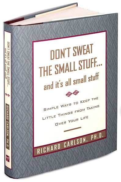 Anastasia of Maryknoll: Article: Don't Sweat the Small Stuff...and It's