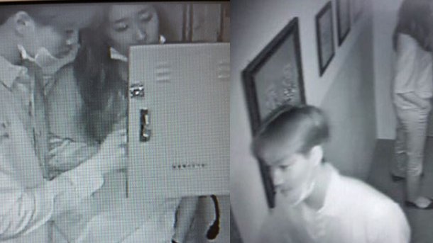 CCTV Photos of Kai & Krystal At A Room Escape Cafe Leaked | Daily K Pop