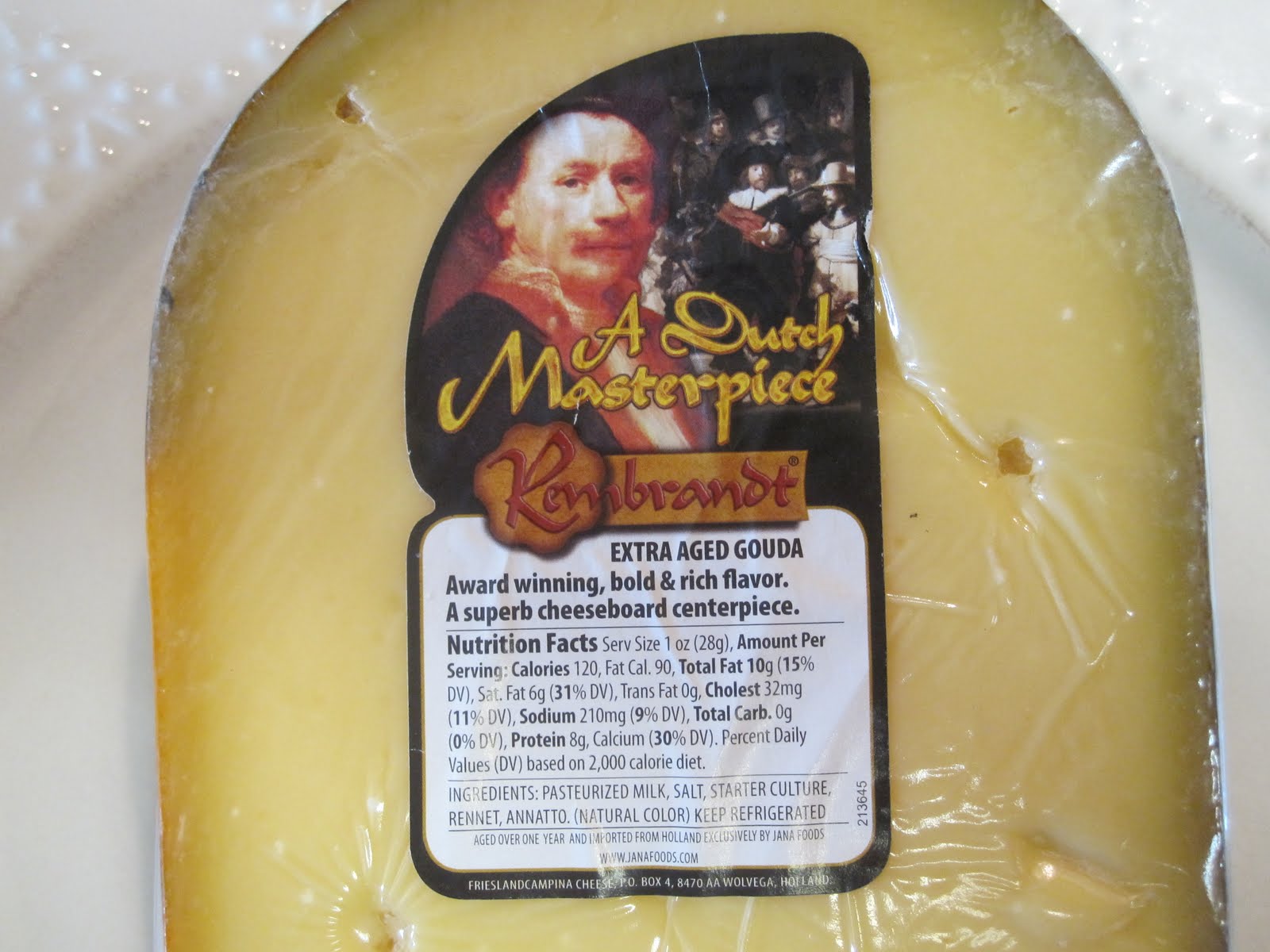 Cannundrums Cheese Rembrandt Extra Aged Gouda