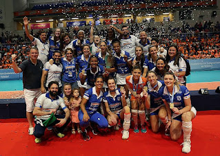 Minas Campeão Sul-Americano Feminino de Voleibol de 2018