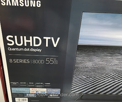 Costco 9550800 - Samsung UN55KS800D 55 inch SUHD LED LCD TV - clear and stunning picture