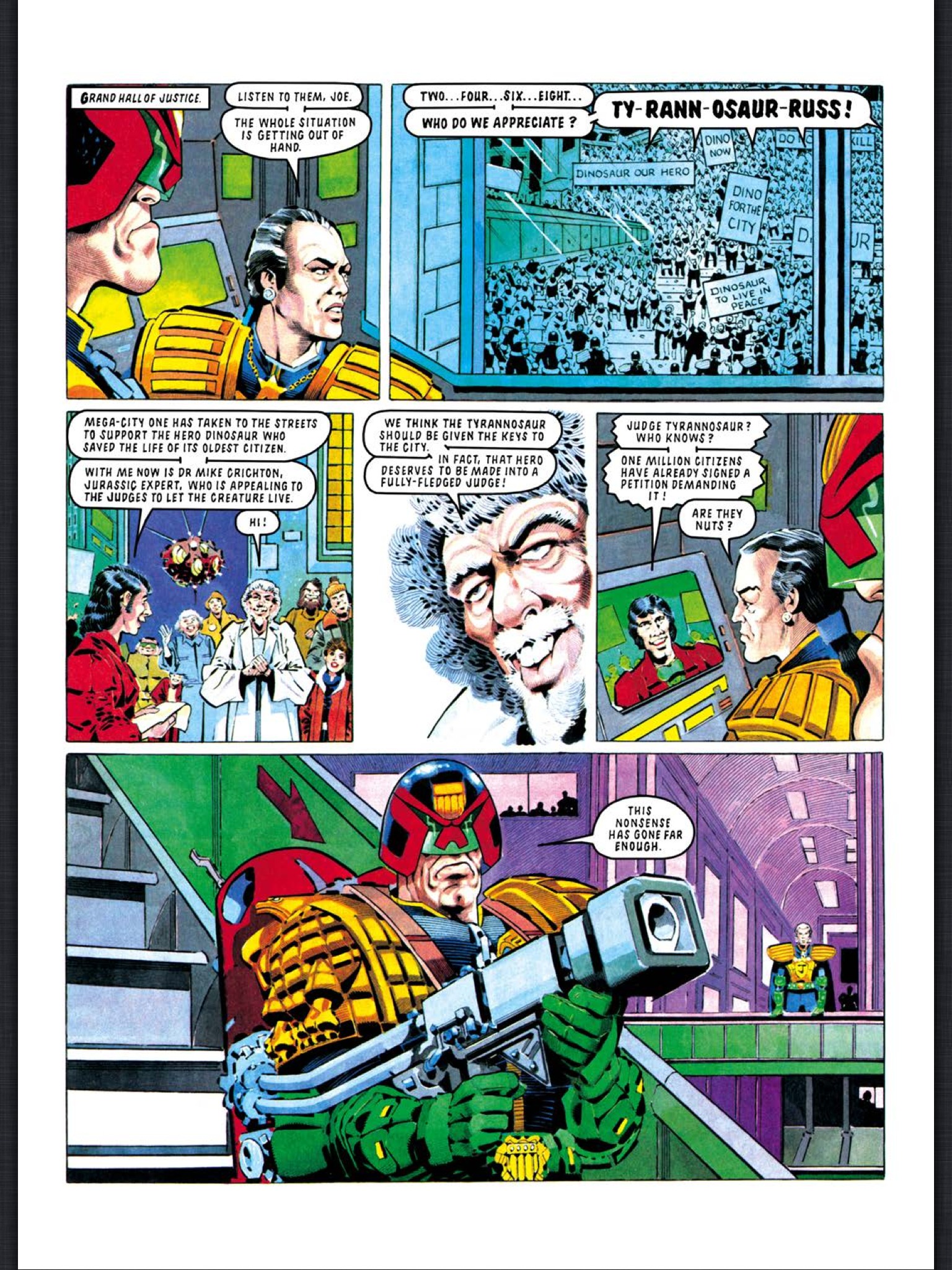 Read online Judge Dredd: The Complete Case Files comic -  Issue # TPB 19 - 159