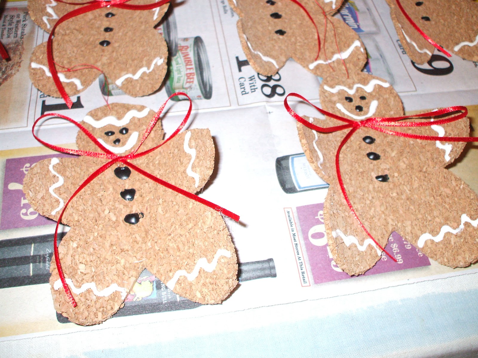 gingerbread man cardigan