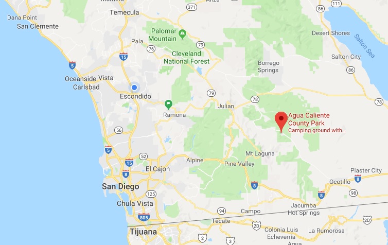 Site Guide: Blair Valley, Agua Caliente, and Vallecito County Parks