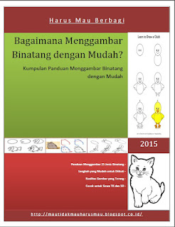 Download Buku Panduan Menggambar Binatang | Kumpulan Pelajaran Penjas