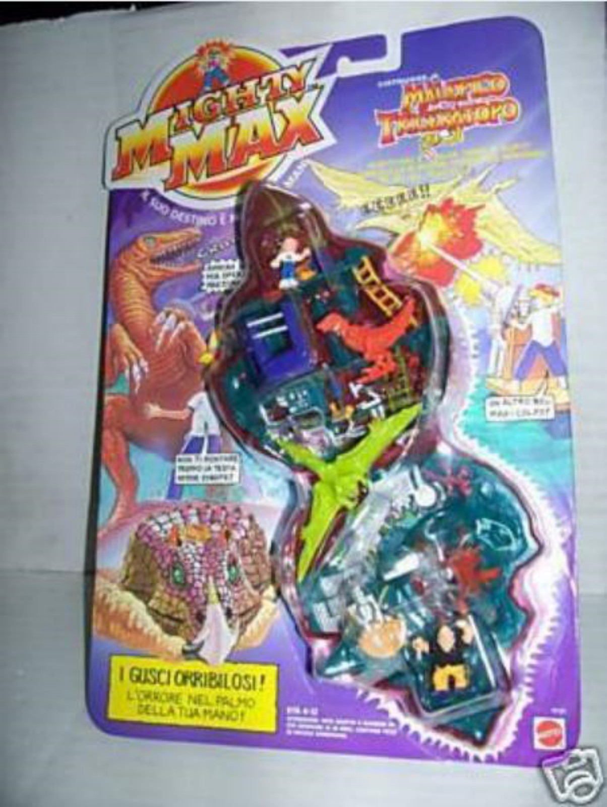 Doom Zones Bluebird Toys 1993 Dino Lab Details about   Mighty Max Shell Only Mutasaurus 