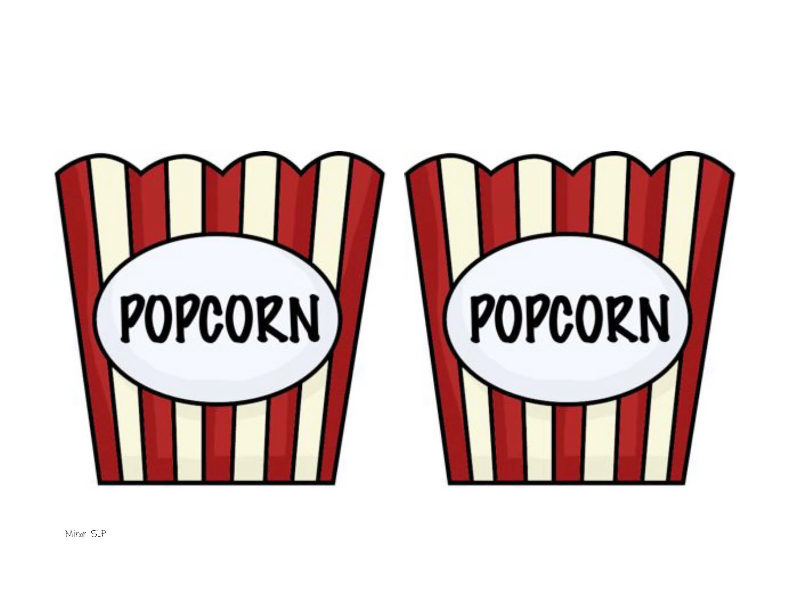 free clipart popcorn bag - photo #37