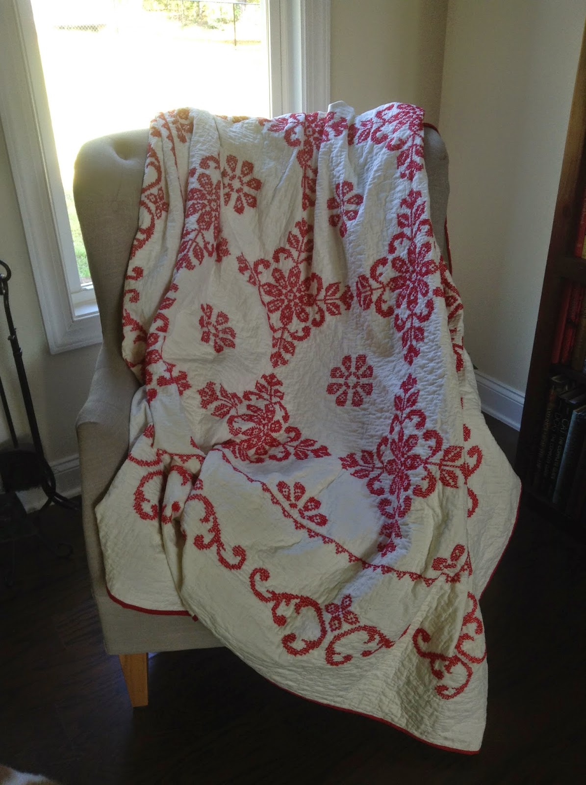 Grammy Quilts Red XStitch Quilt