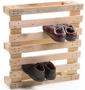 Mueblesdepalets.net: Guarda-zapatos con de madera