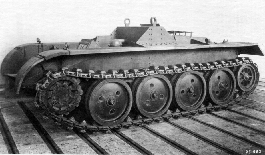 Tank Archives Pz.Kpfw.II Ausf. DE Unlucky Torsion Bars
