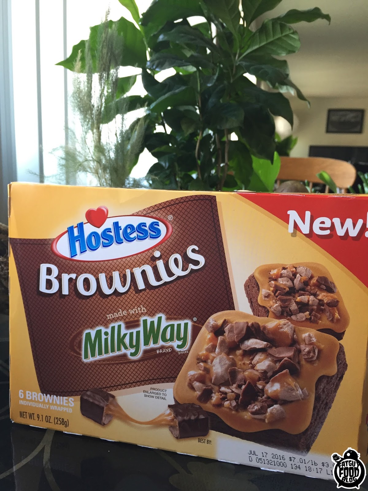 FATGUYFOODBLOG Hostess Milky Way Brownies!