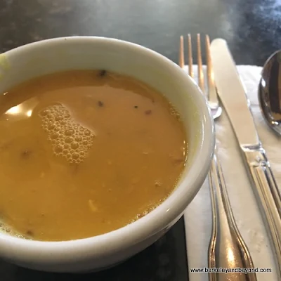 lentil soup at Taste of the Himalayas in Berkeley, California