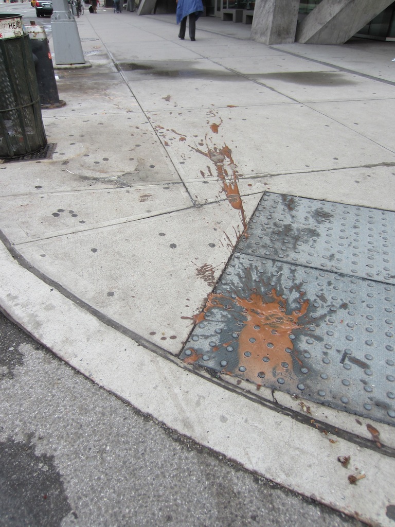 EV Grieve: Today in photos of things splattered on the sidewalk