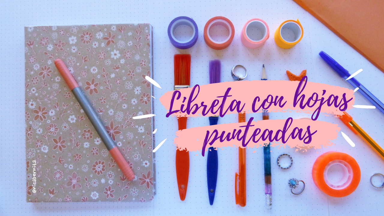 LIBRETA CON HOJAS PUNTEADAS PARA BULLET JOURNAL 💜 HOJAS DE PUNTOS PARA  DESCARGAR e IMPRIMIR GRATIS