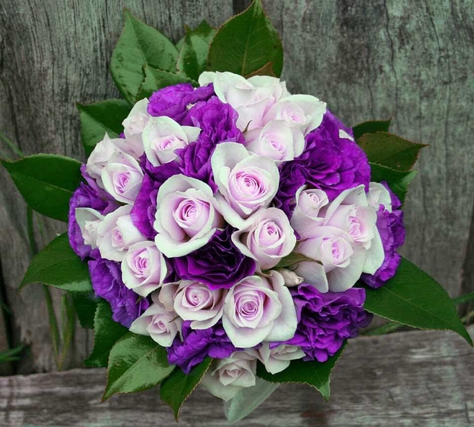 Purple Wedding Flower Decoration Ideas Pictures