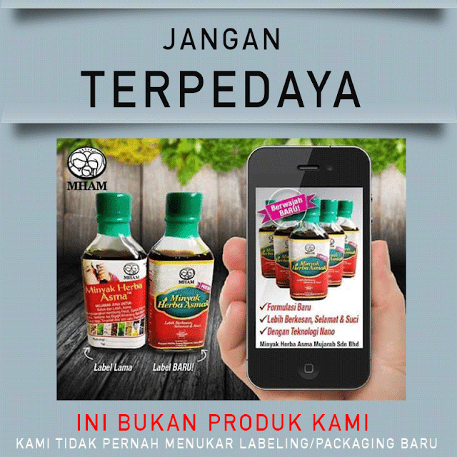 Minyak Herba Asma Mujarab: Penawar Semput, Lelah & Asma. Minyak Herba Asma Mujarab: Penawar Semput, Lelah & Asma.