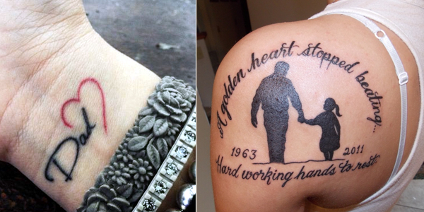 Dad Tattoo Design