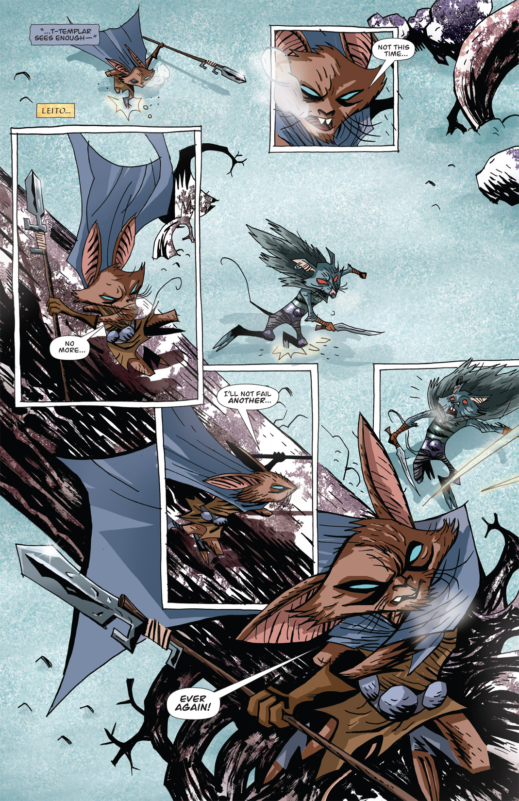 Read online The Mice Templar Volume 3: A Midwinter Night's Dream comic -  Issue #7 - 18