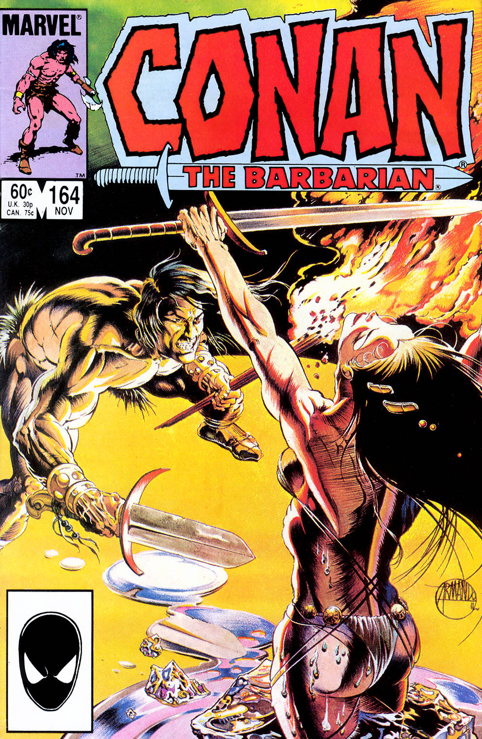 Read online Conan the Barbarian (1970) comic -  Issue #164 - 1