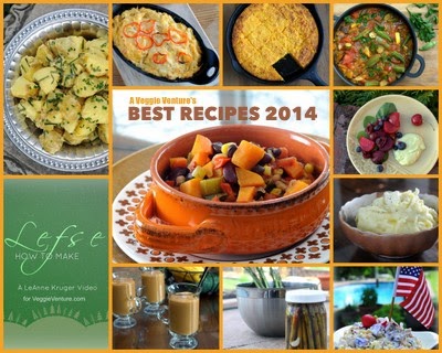 Want to eat more vegetables? Find new ideas and inspiration in A Veggie Venture's Best Vegetable Recipes of 2014. Many vegetarian, vegan, #LowCarb, #WeightWatchers friendly and paleo recipes.