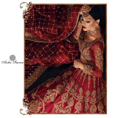 Aisha Imran Bridal Wear Collection With Price By Online