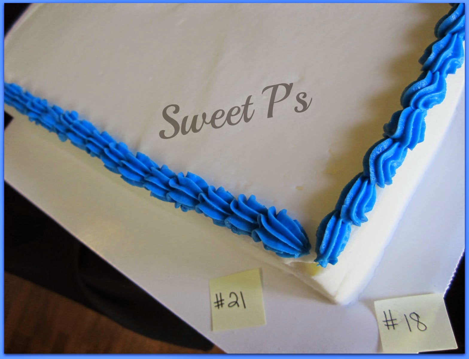 Simple Buttercream Borders Sweet P's Cake Decorating & Baking Blog
