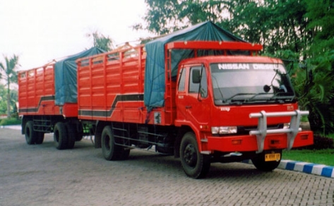 Karoseri Dump Truck Jawa Tengah-merah