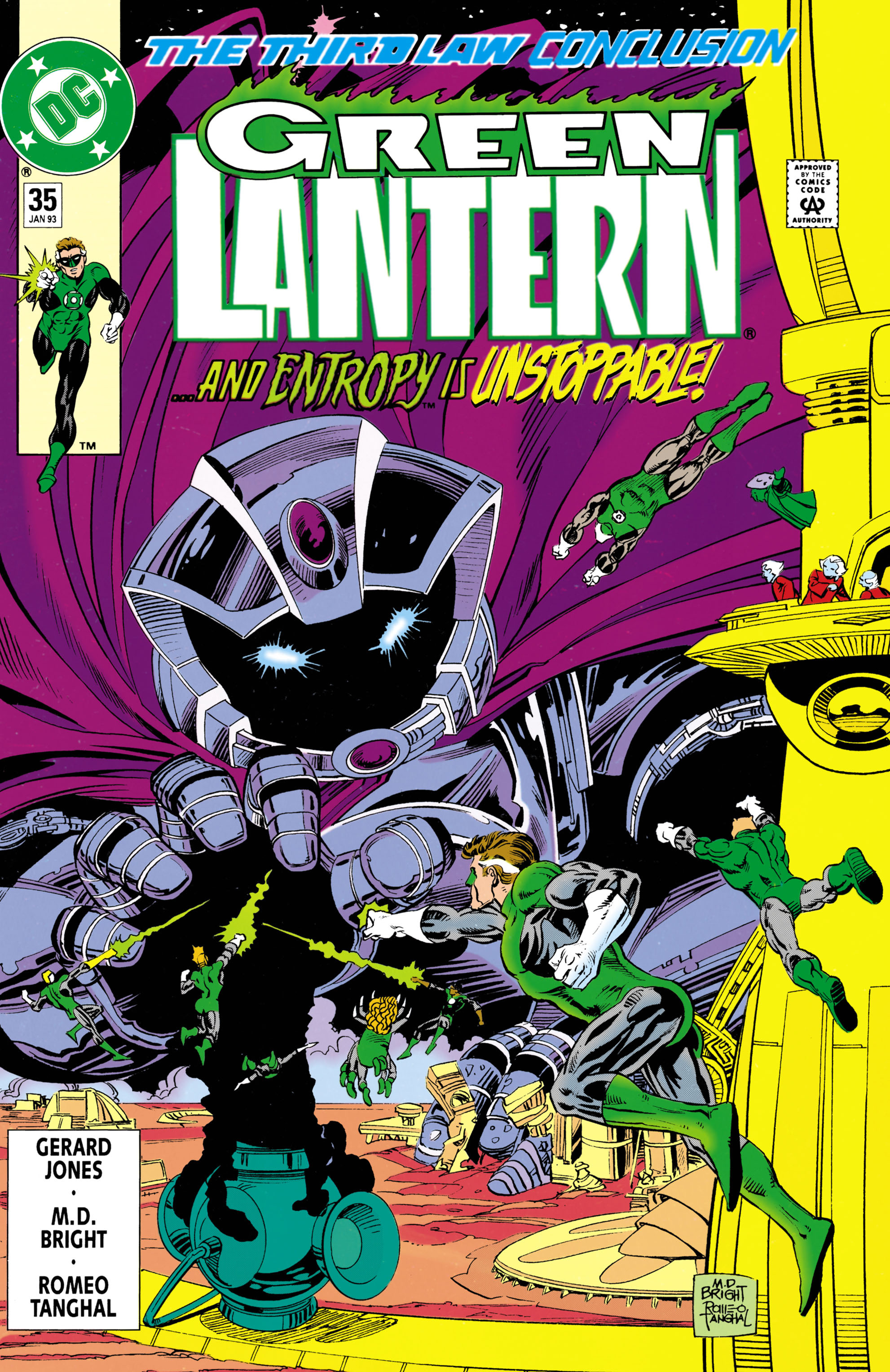 Read online Green Lantern (1990) comic -  Issue #35 - 1