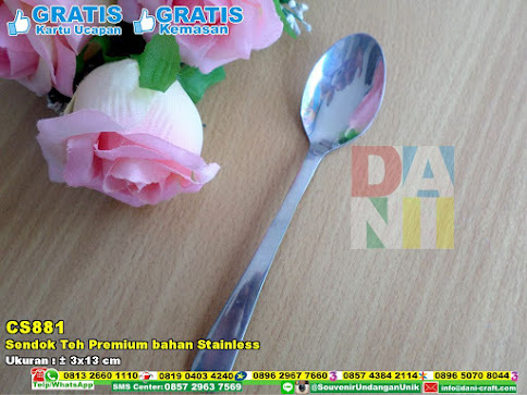 Sendok Teh Premium Bahan Stainless