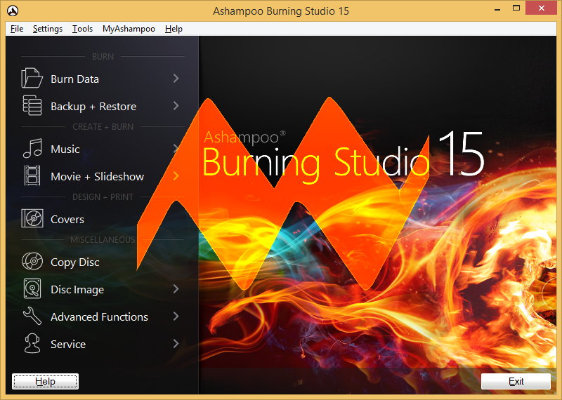Ashampoo Burning Studio 15.0.1