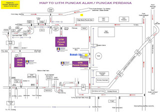 Uitm Shah Alam Map Wallpaper