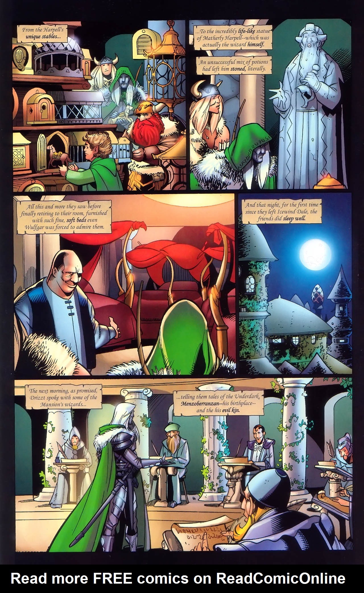 Read online Forgotten Realms: Streams of Silver comic -  Issue #2 - 9