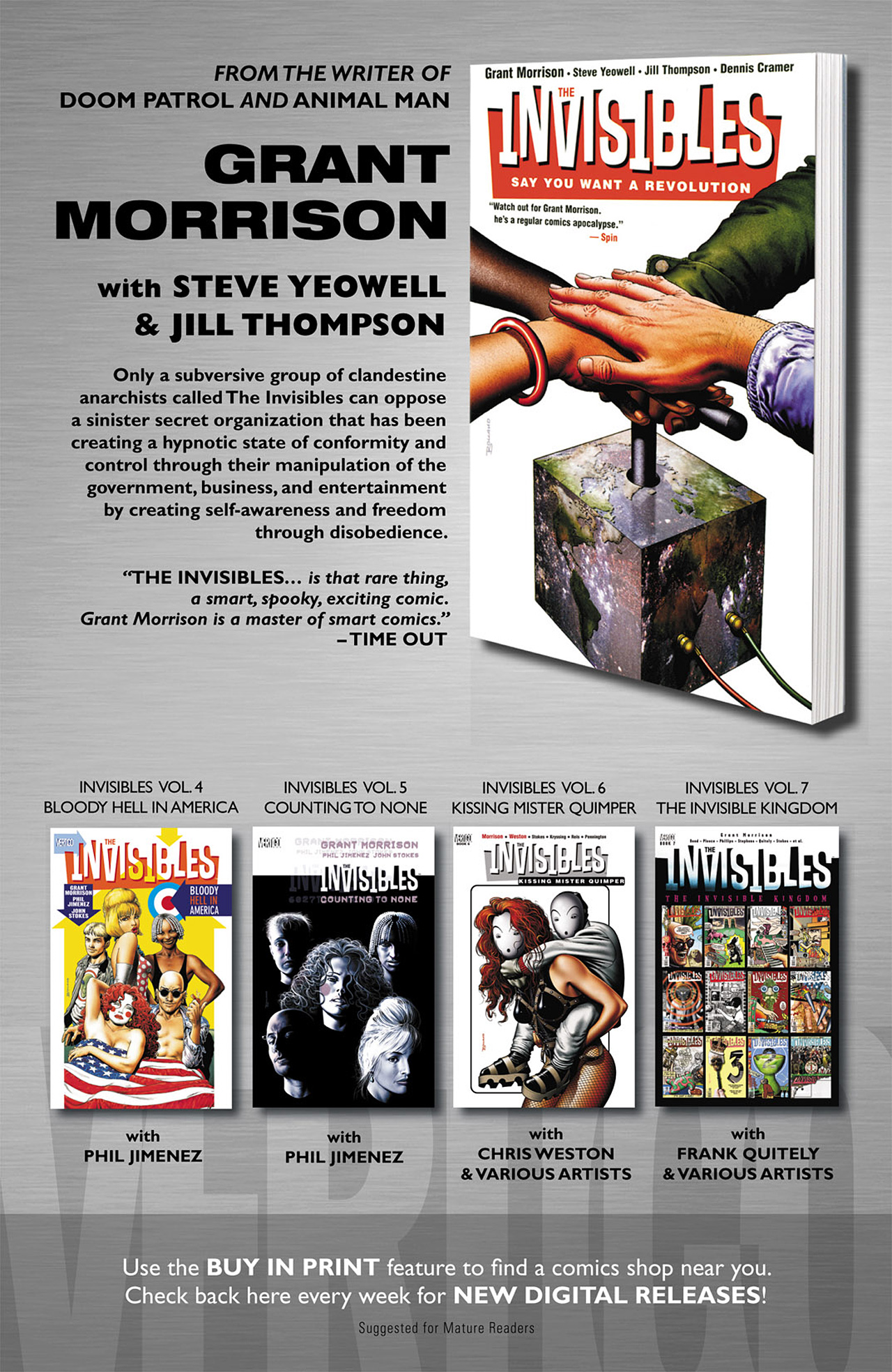 Read online The Invisibles (1994) comic -  Issue #14 - 26