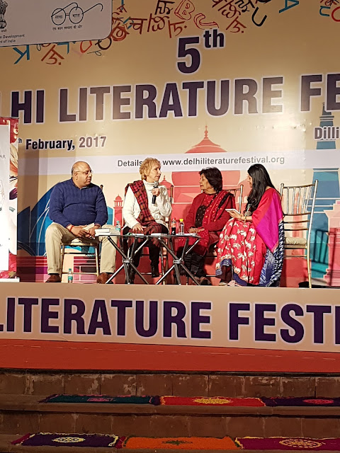 Dr. Blossom Kochhar “Aromatherapy A Way Of Life at the Delhi Literature Festival published by Hay House Publishers India 